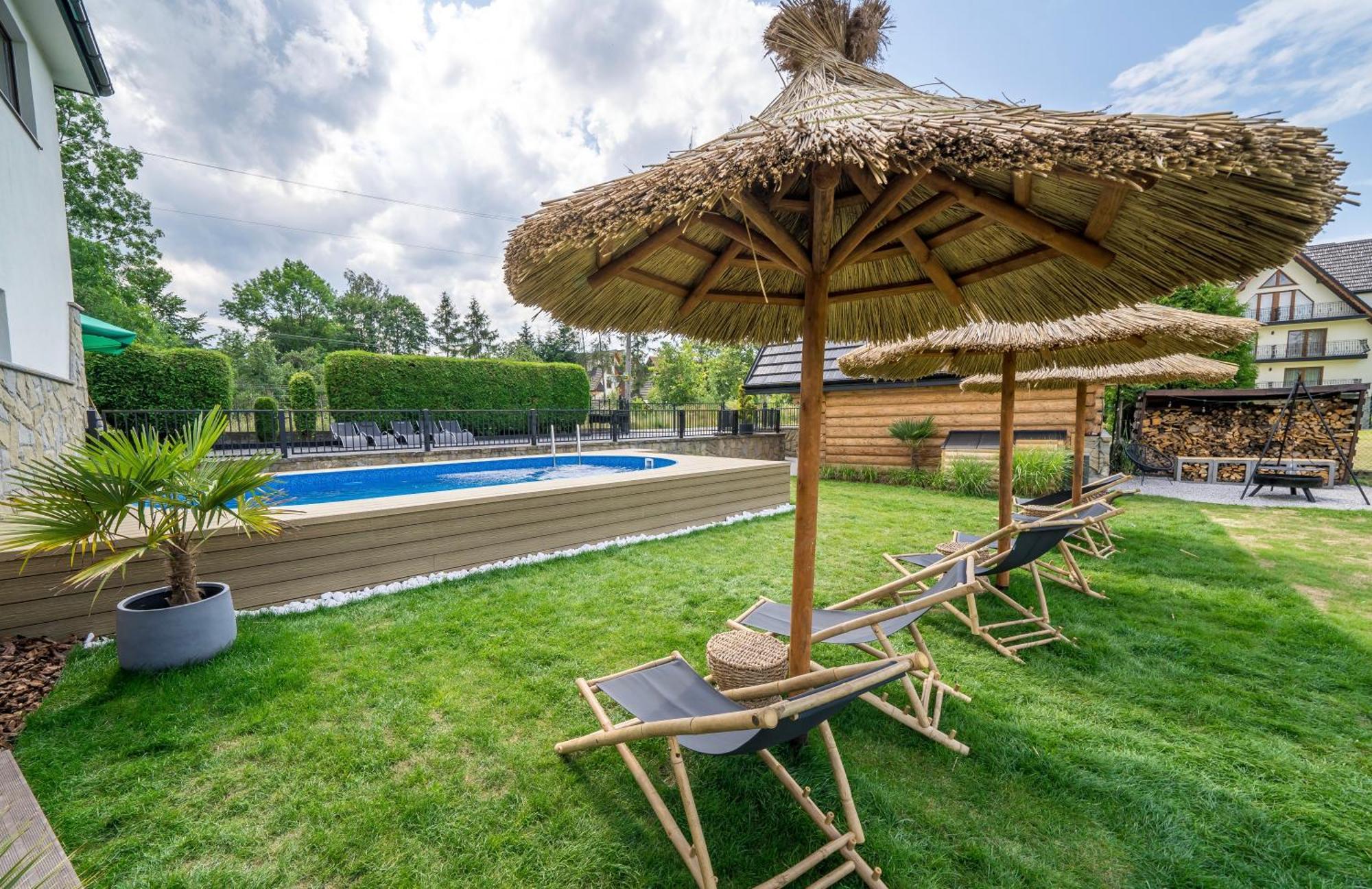 Dom Wczasowy U Eli - Ruska Bania, Sauna Na Wylacznosc Bialka Tatrzanska Dış mekan fotoğraf